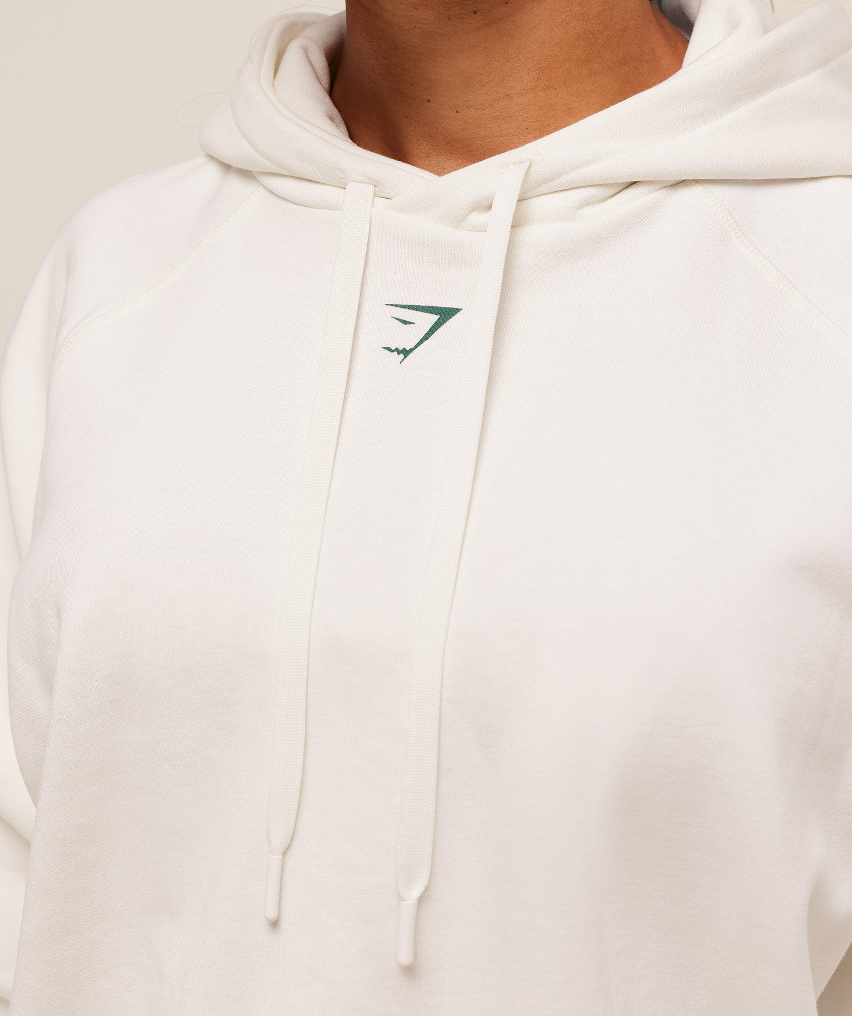 Strength Department Oversized Hoodie Soft White