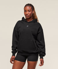 Dump Truck Graphic Hoodie Black