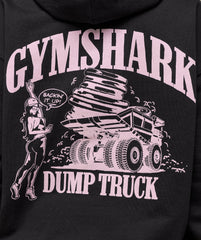 Dump Truck Graphic Hoodie Black