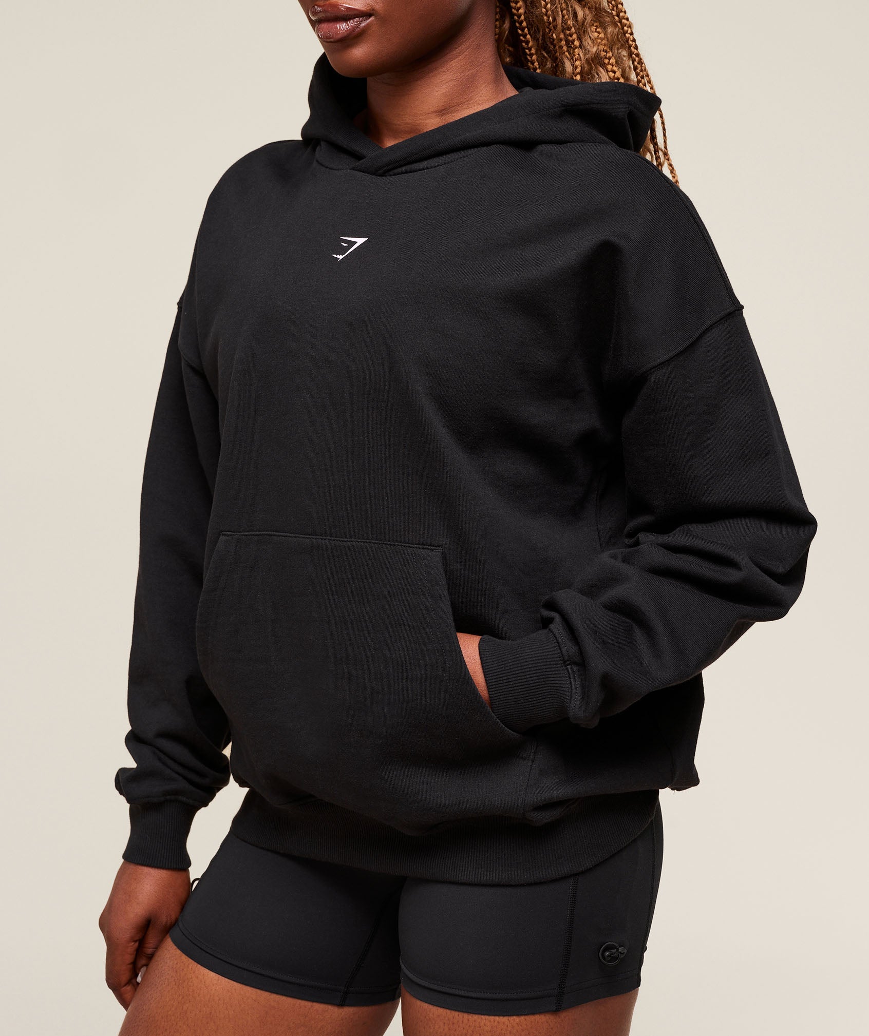 Dump Truck Graphic Hoodie Black