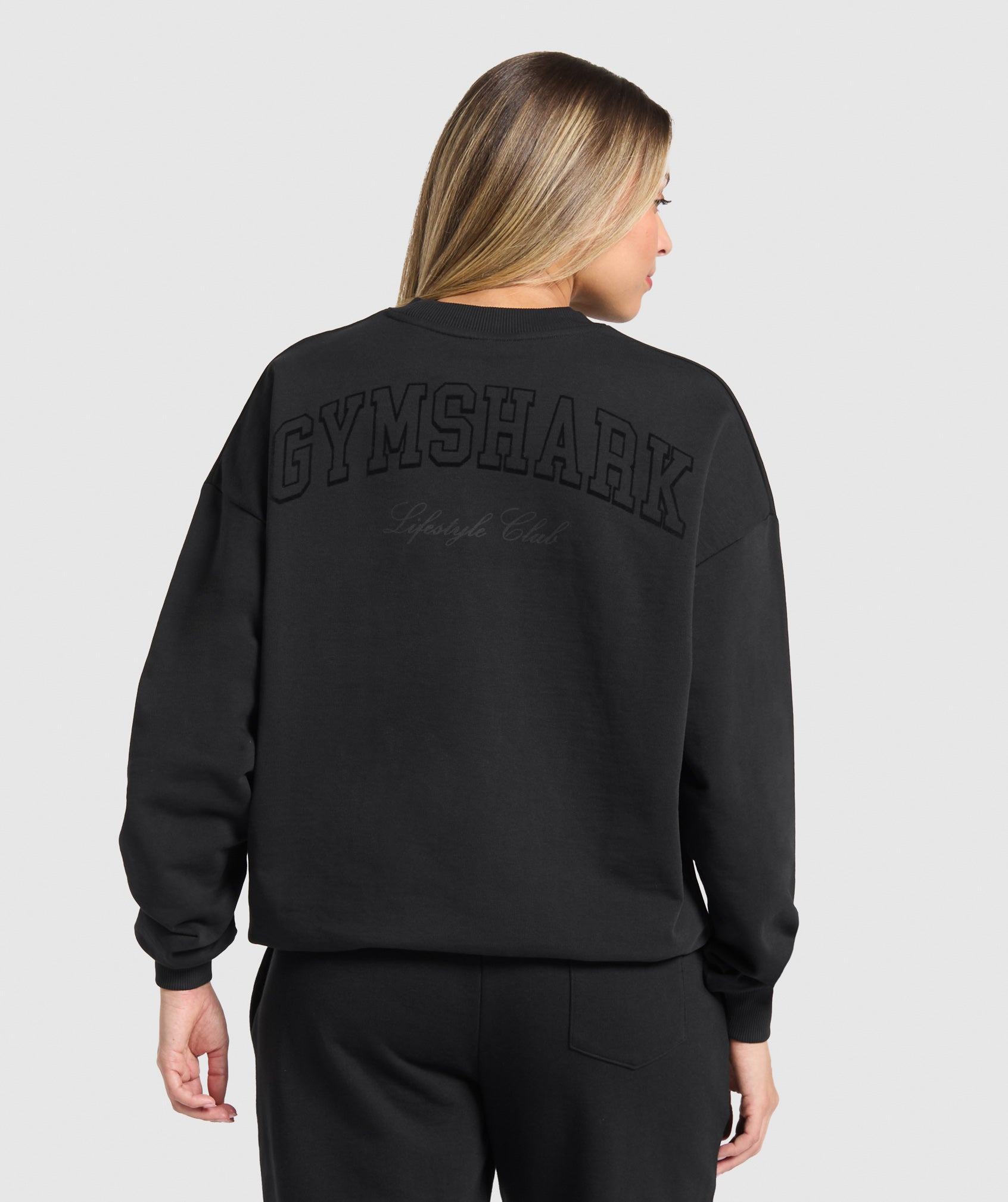 Campus Classics Graphic Sweatshirt Black