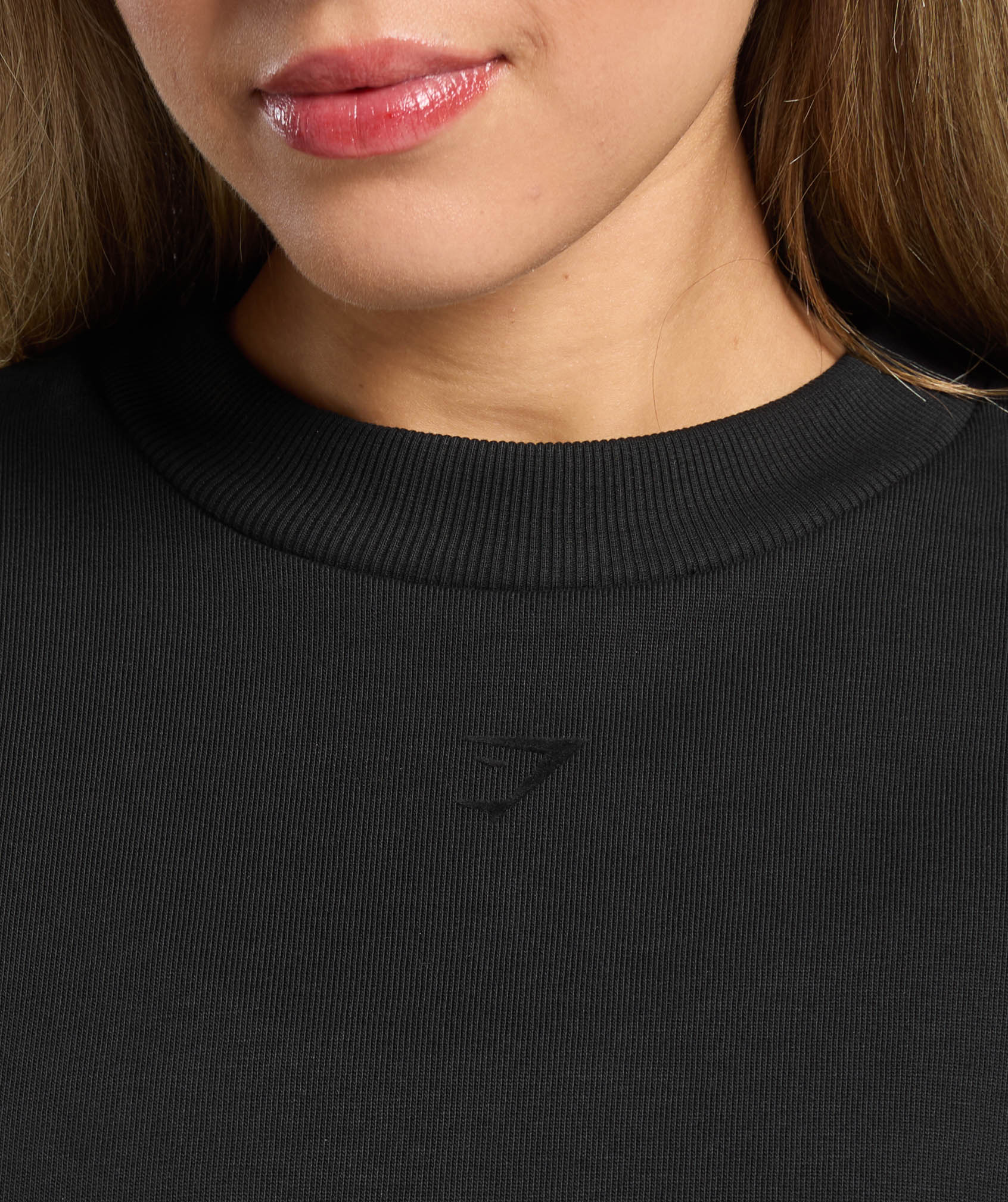 Campus Classics Graphic Sweatshirt Black