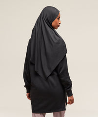 Covered Pullover Black