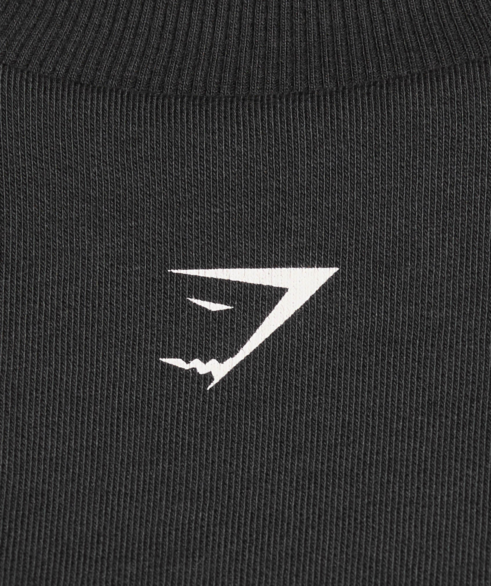 Heavy Duty Graphic Oversized Pullover Black