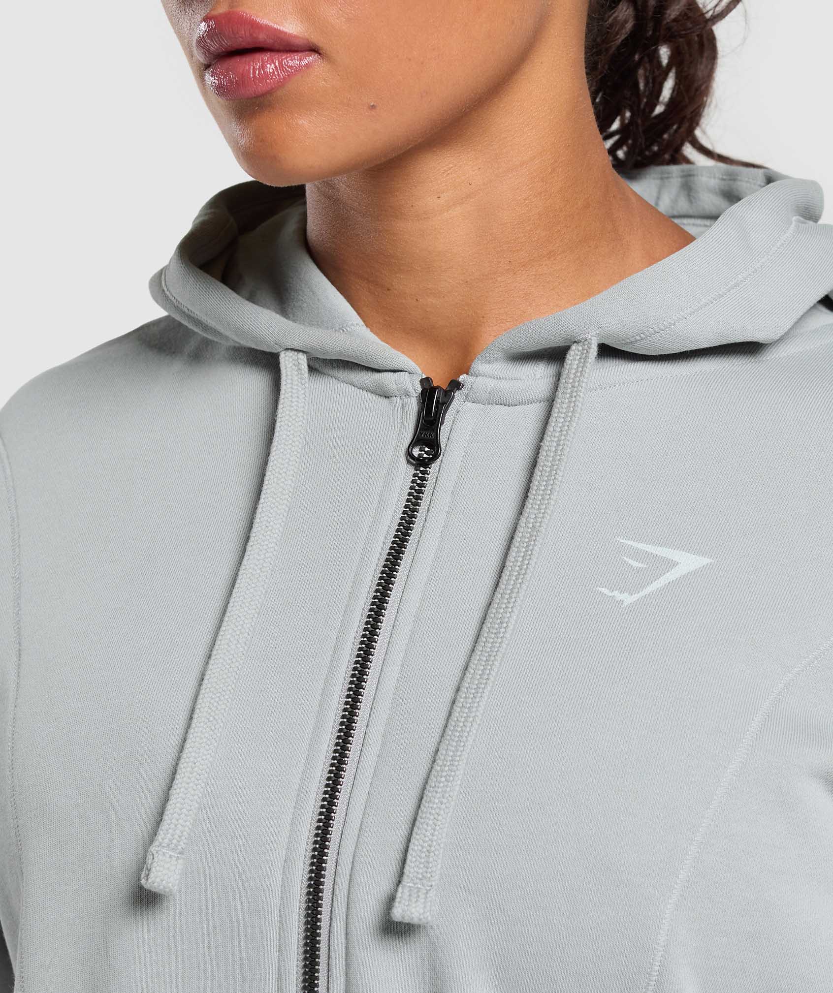 Power Hoodie Silver Grey