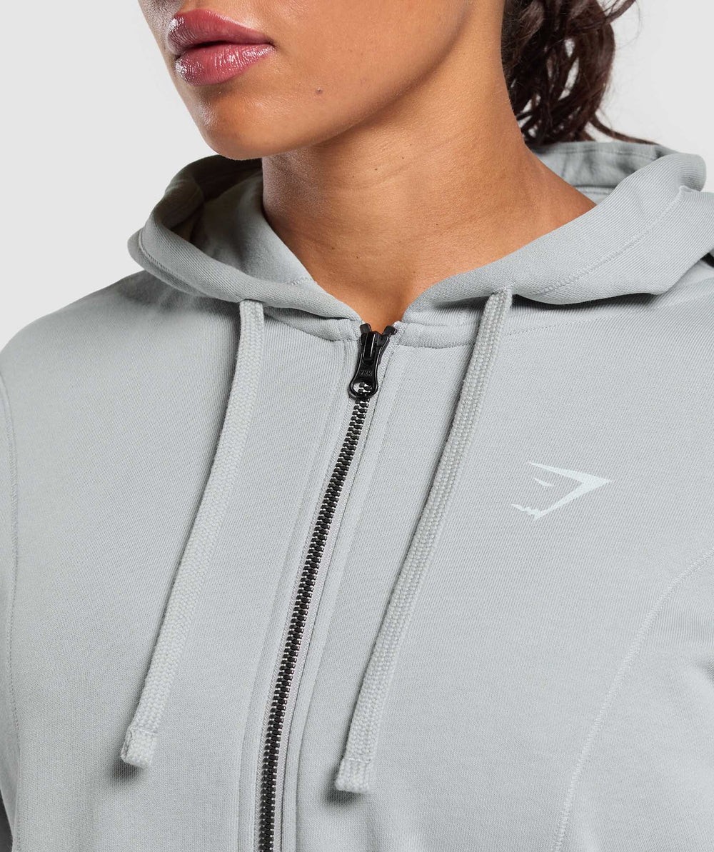 Power Hoodie Silver Grey