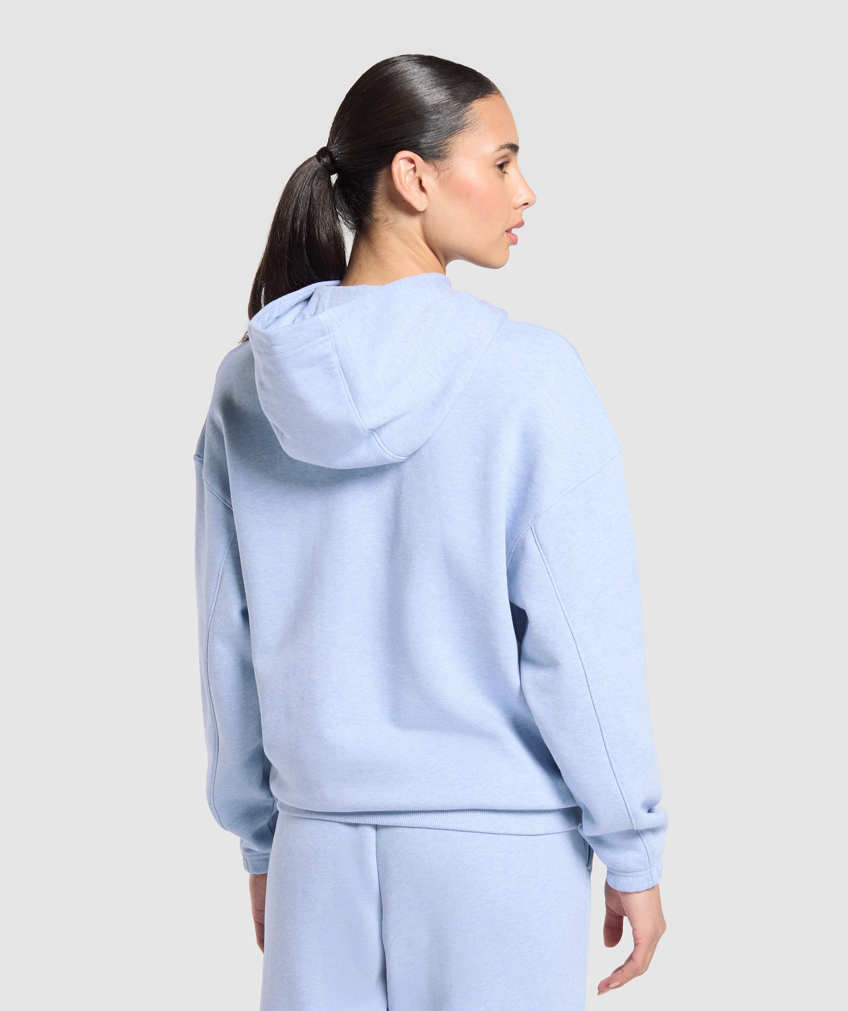 Rest Day Sweats 2.0 Oversized Hoodie Blue Marl