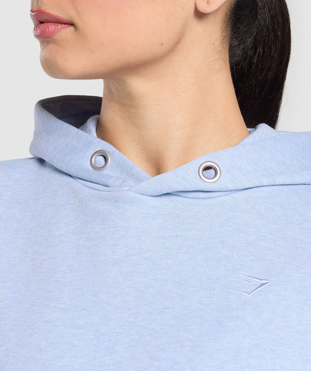 Rest Day Sweats 2.0 Oversized Hoodie Blue Marl