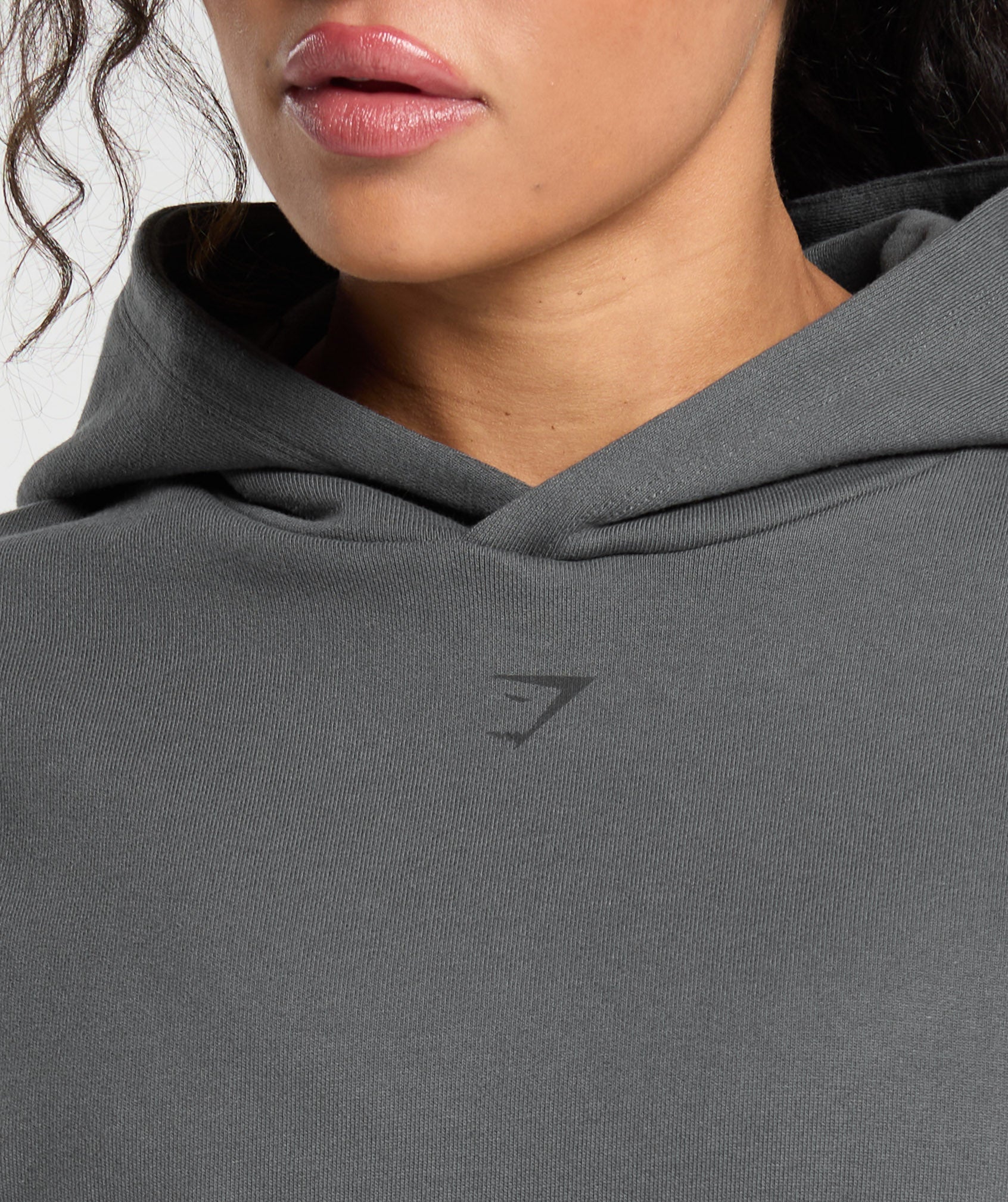 Back Gains Graphic Hoodie Graphite Grey