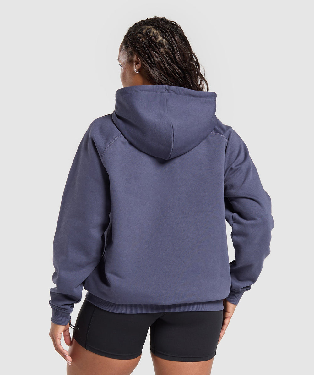 Strength Department Graphic Hoodie Weighted Purple