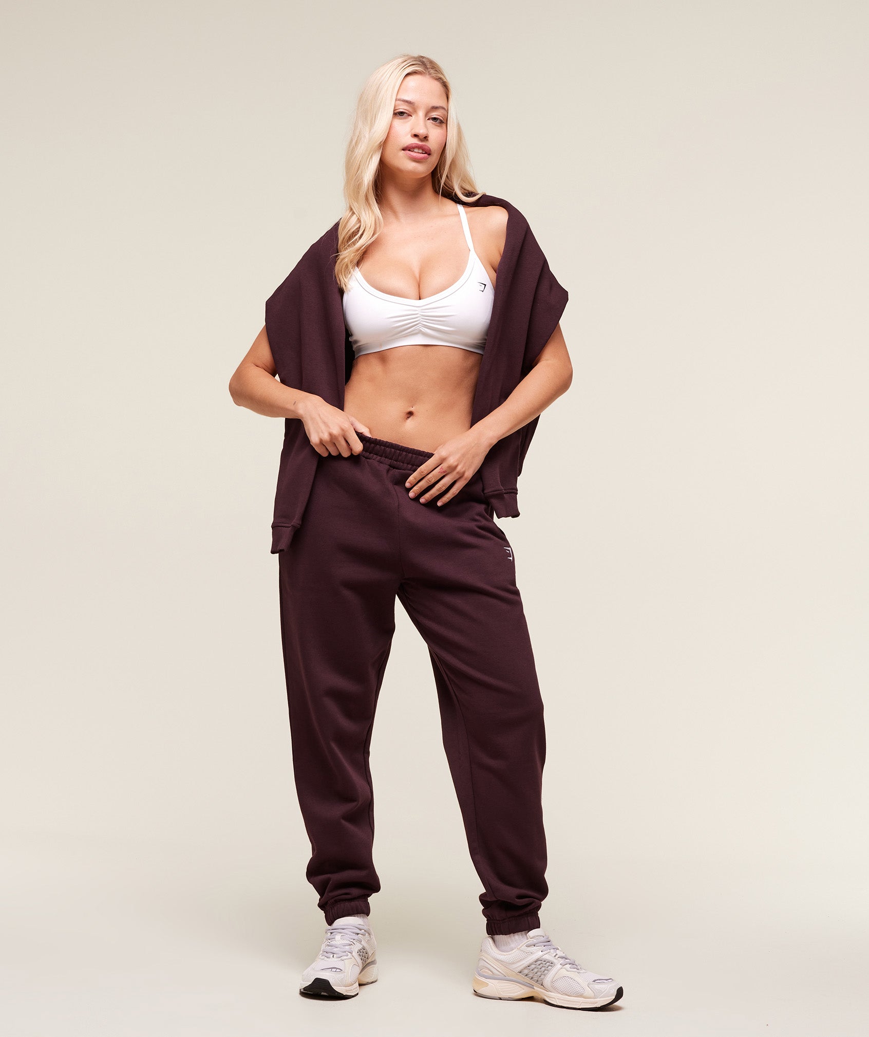 Training Fleece Jogger Cherry Purple
