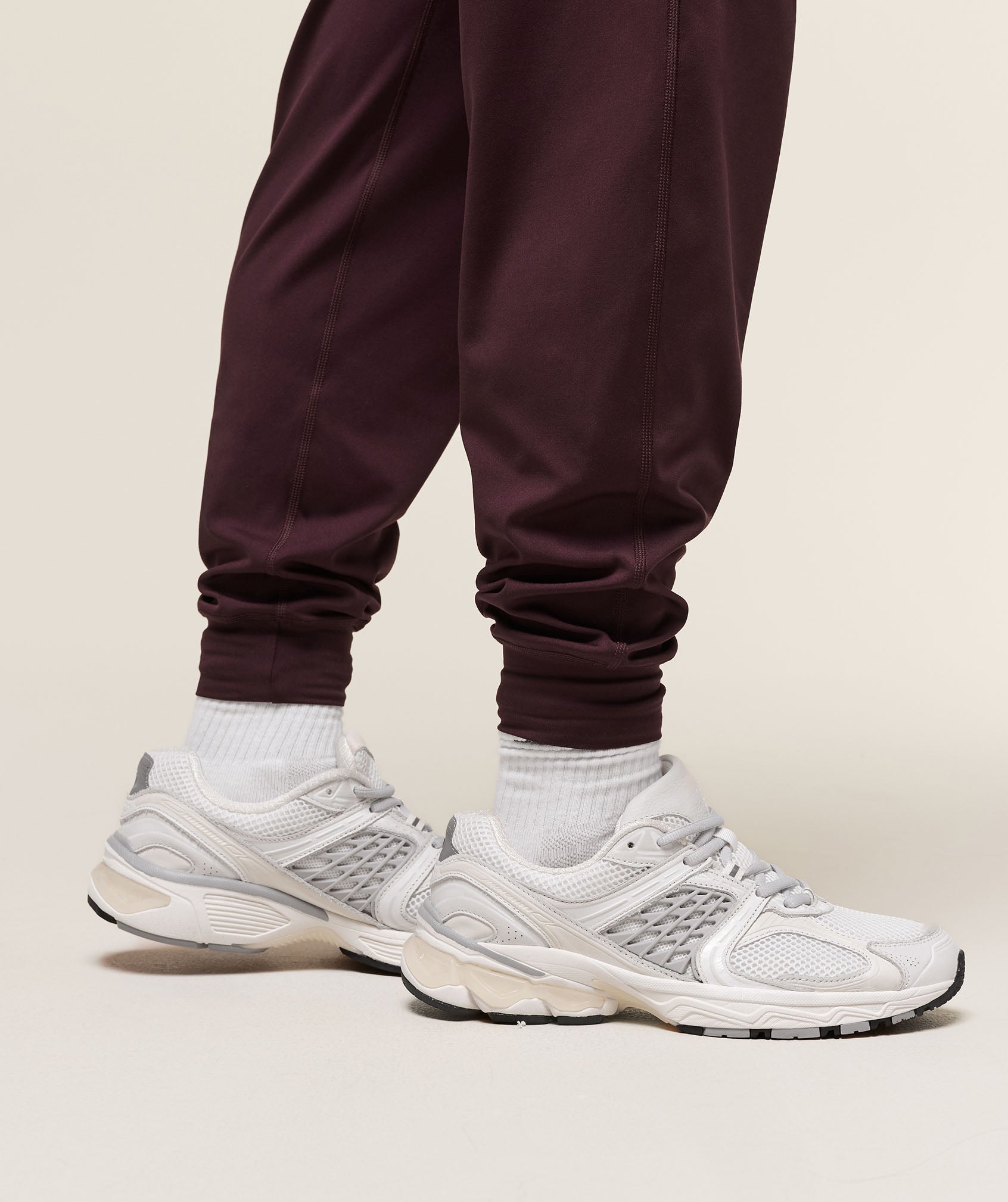 Covered Jogger Cherry Purple