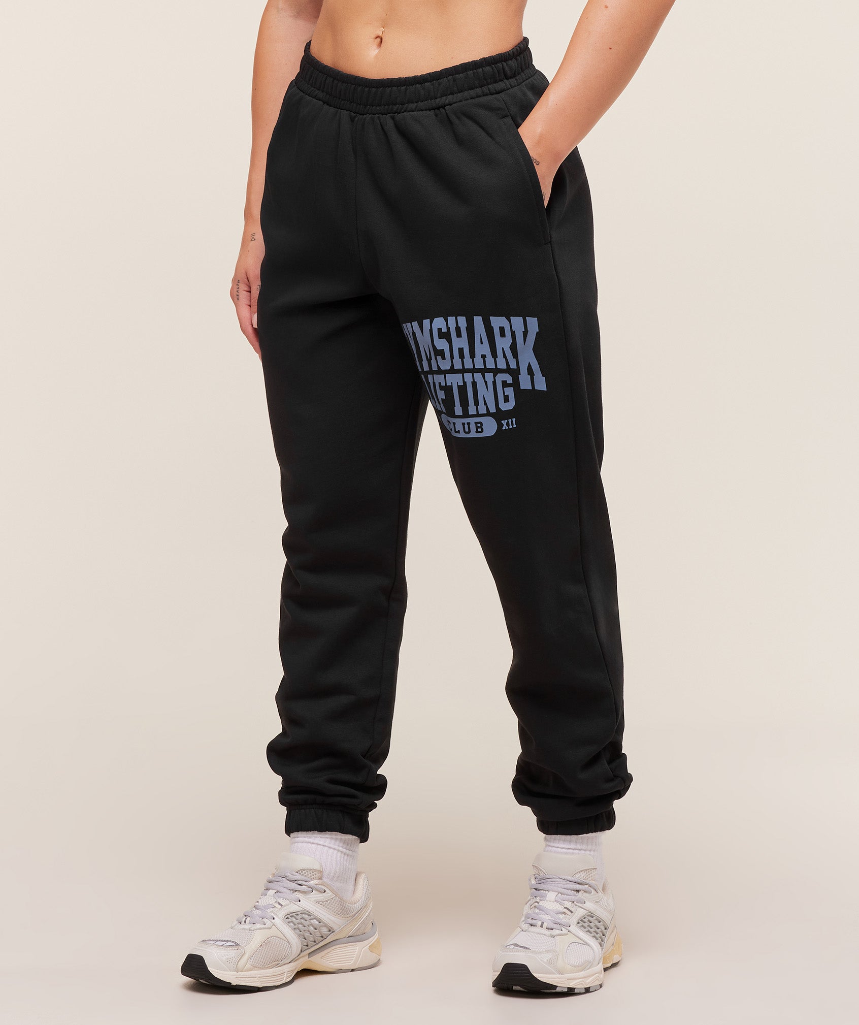Lifting Club Graphic Joggers Black