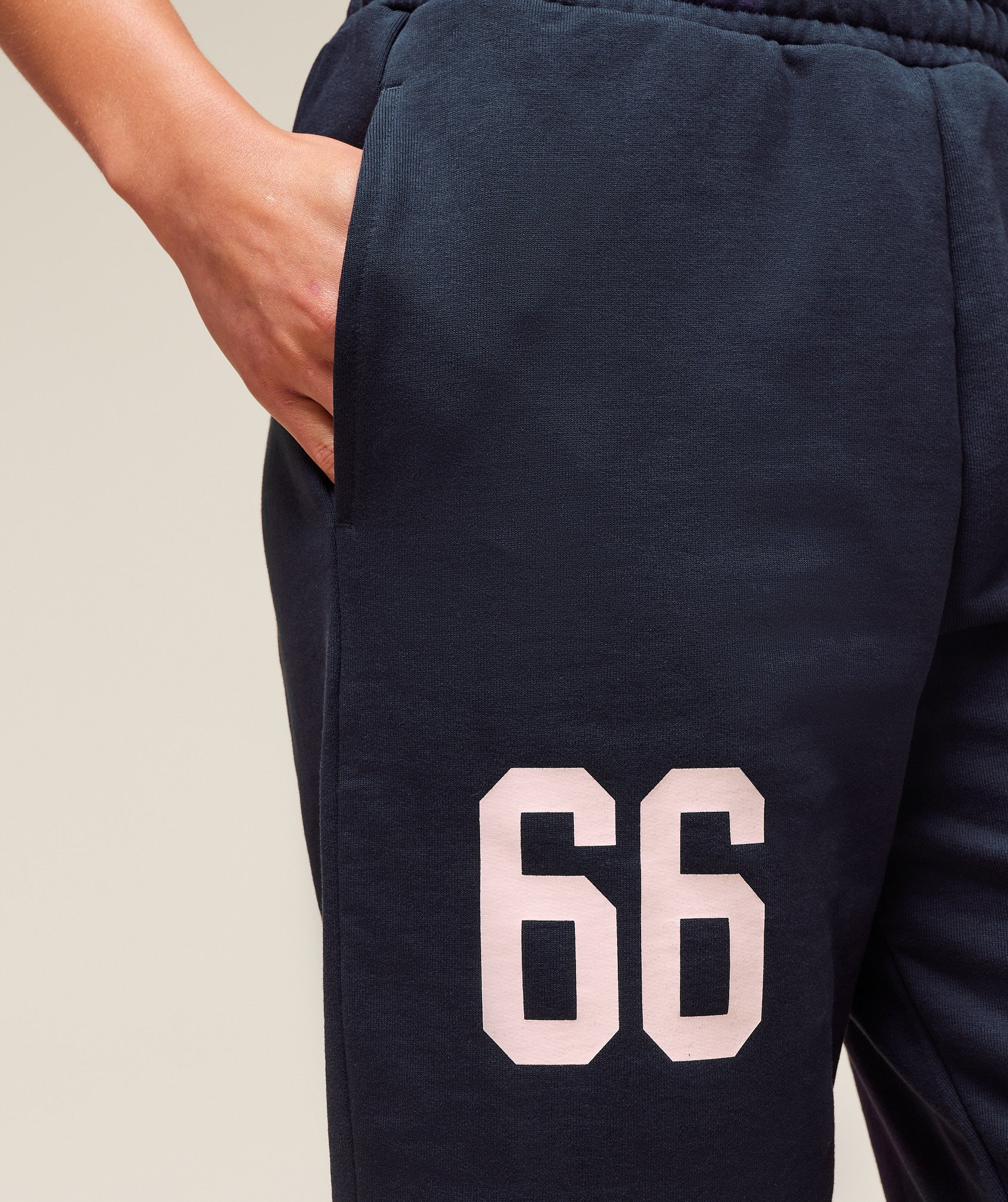 Varsity Graphic Oversized Joggers Heavy Blue