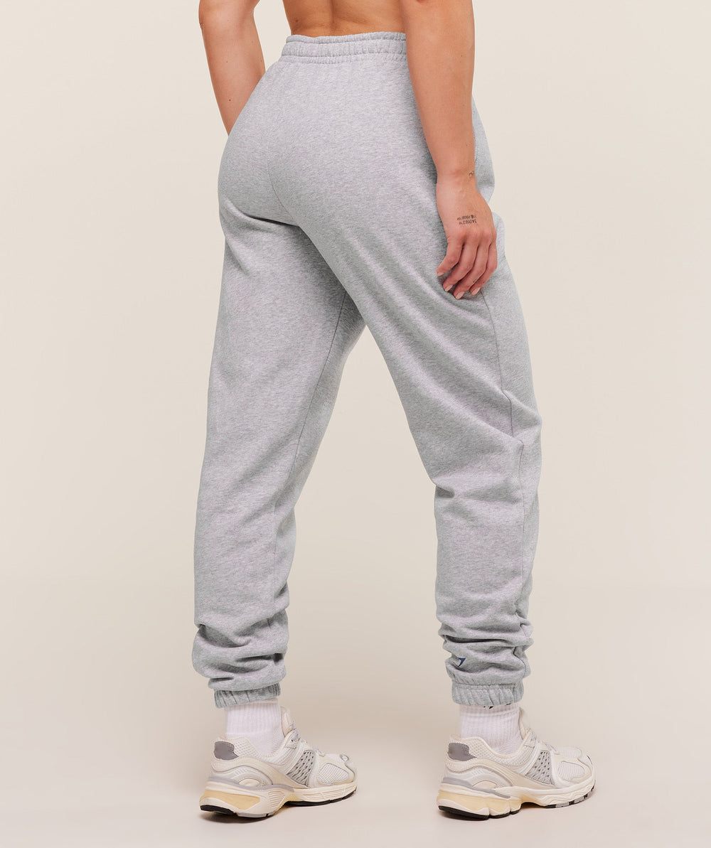 Lifting Club Graphic Joggers Light Grey Core Marl
