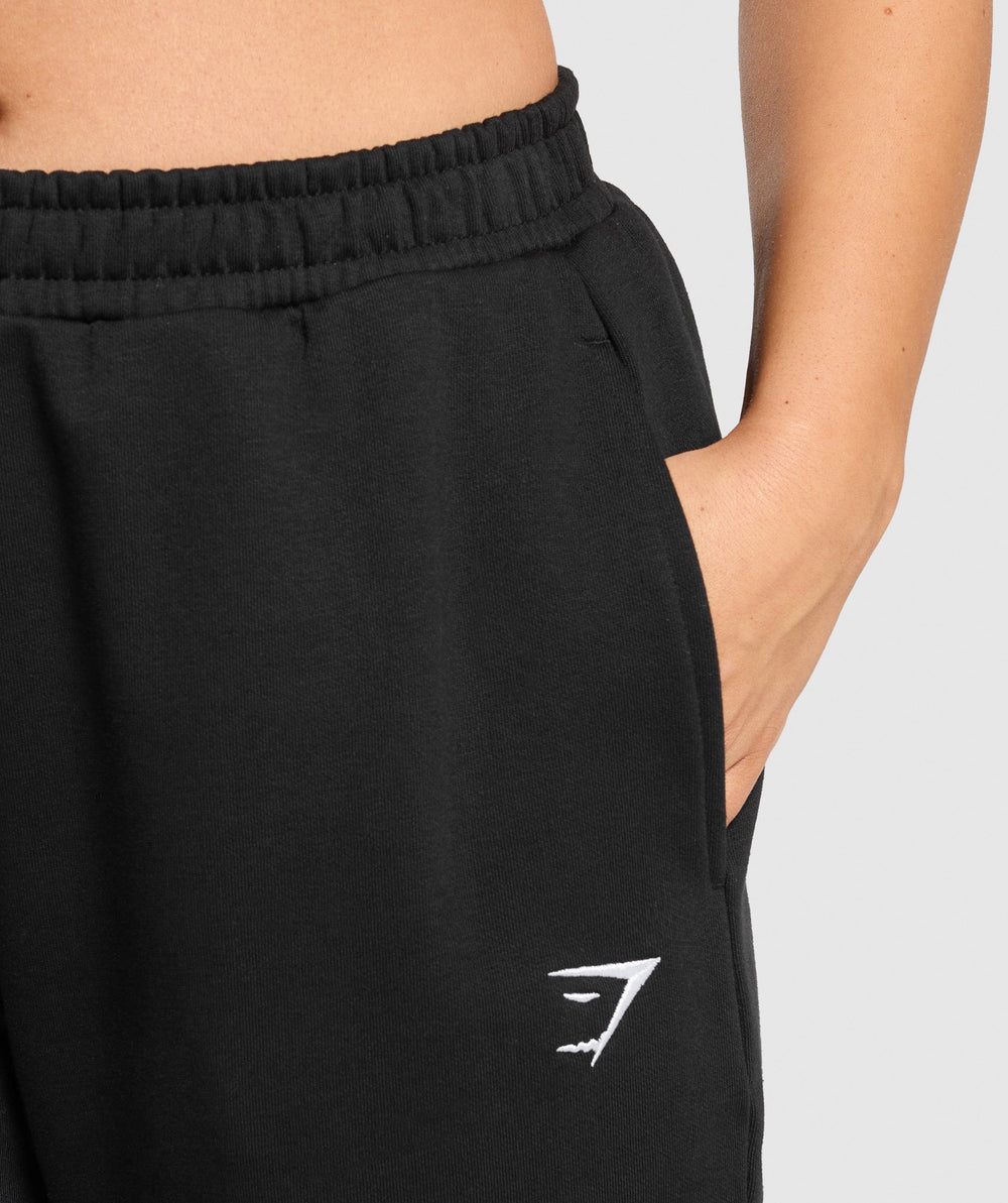 Training Fleece Short Joggers Black
