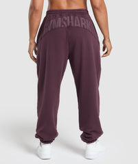 Power Washed Joggers Depth Purple