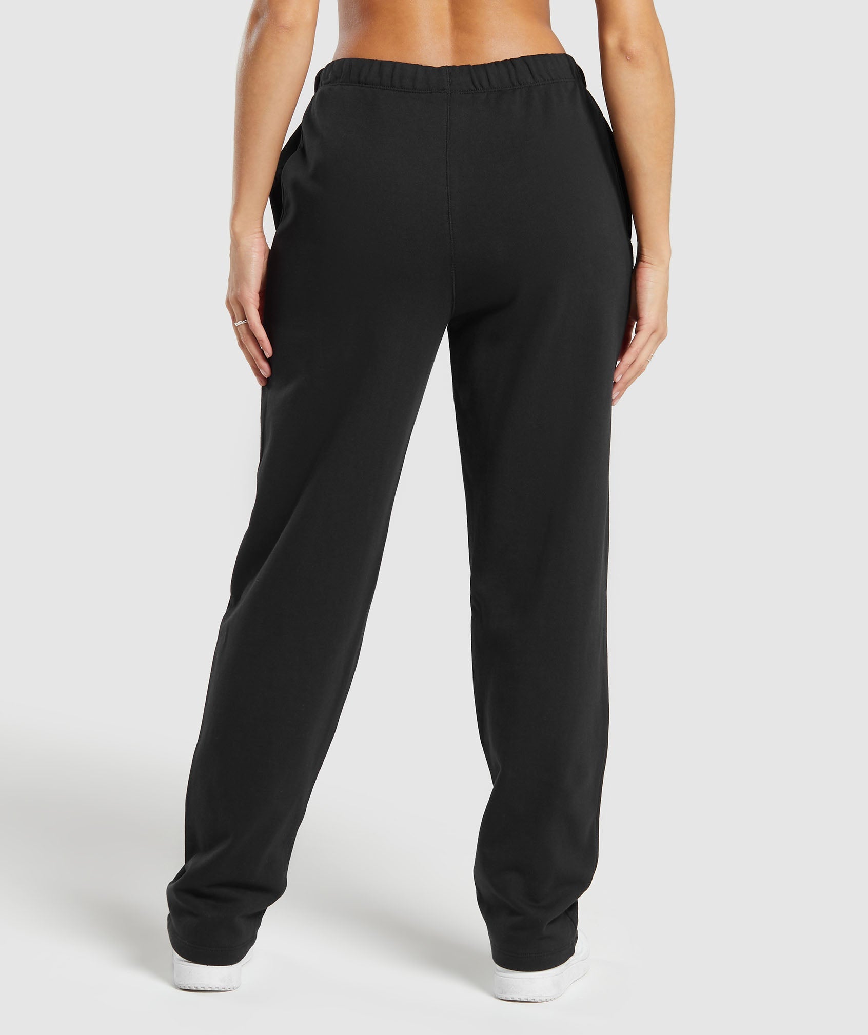 Lifting Straight Leg Joggers Black