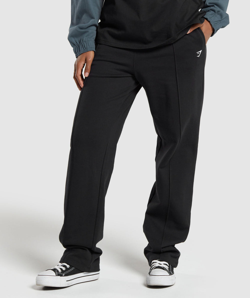 Lifting Straight Leg Joggers Black
