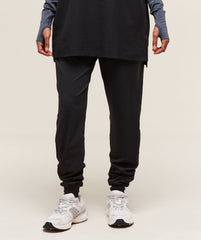 Covered Joggers Black