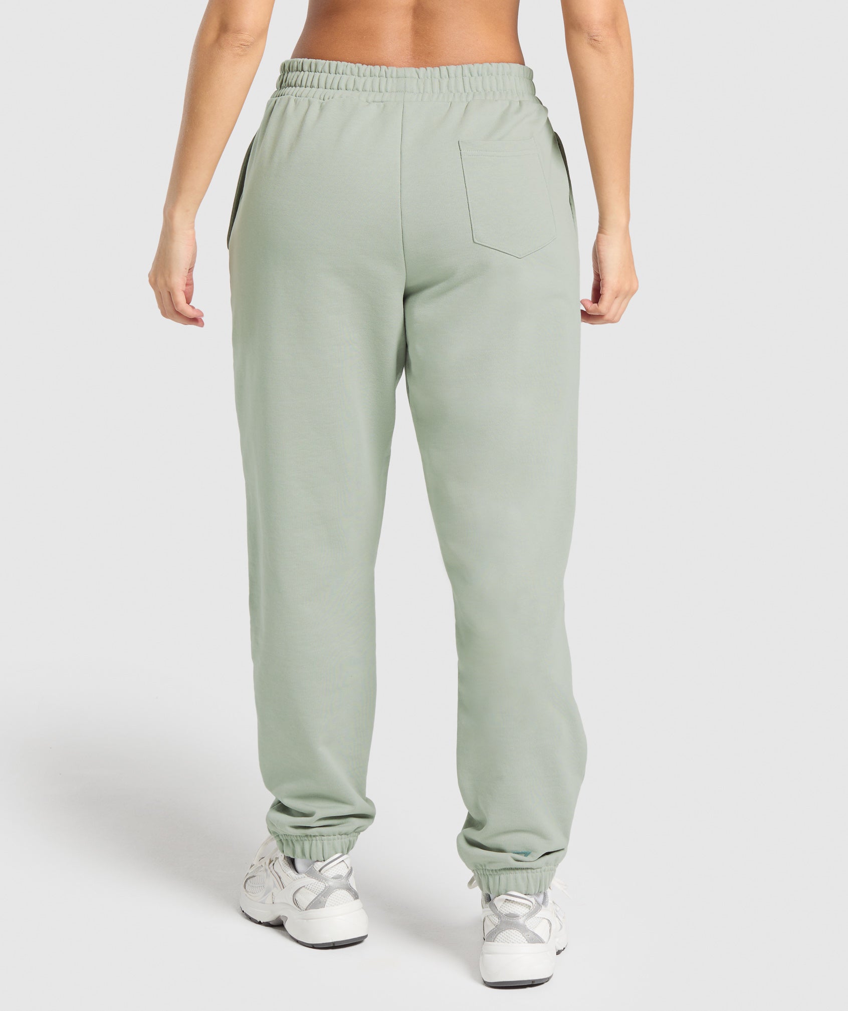 Campus Classics Graphic Joggers Stone Grey