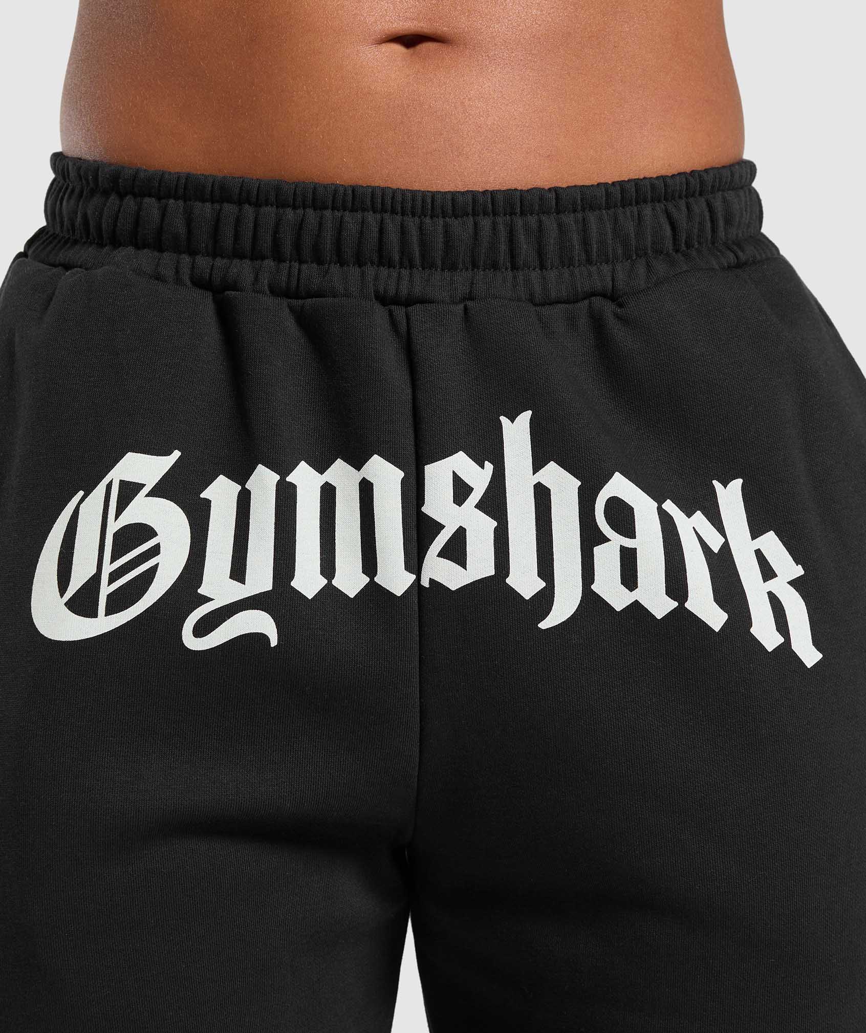 Strength Department Graphic Joggers Black