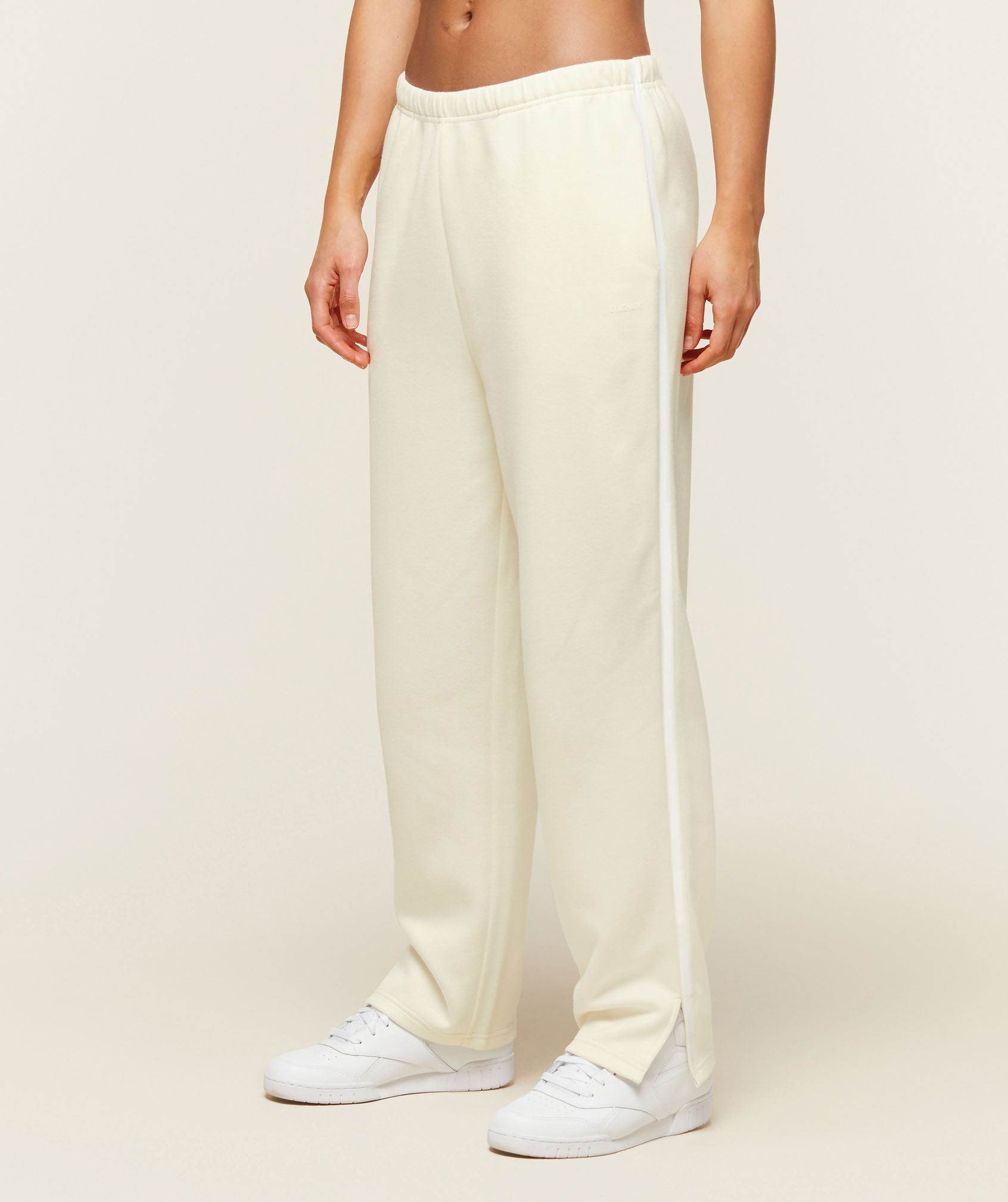 Abstract Tech Jog Pant Soft White