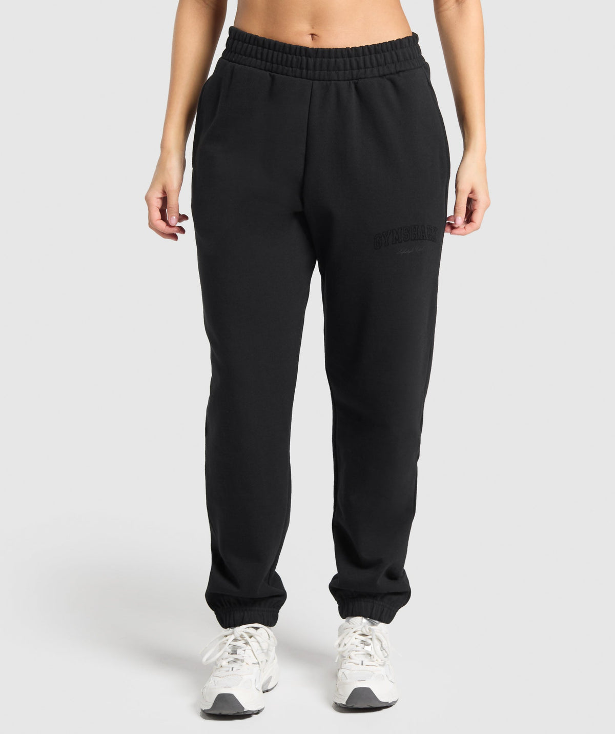 Campus Classics Graphic Joggers Black