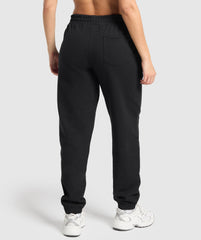 Campus Classics Graphic Joggers Black