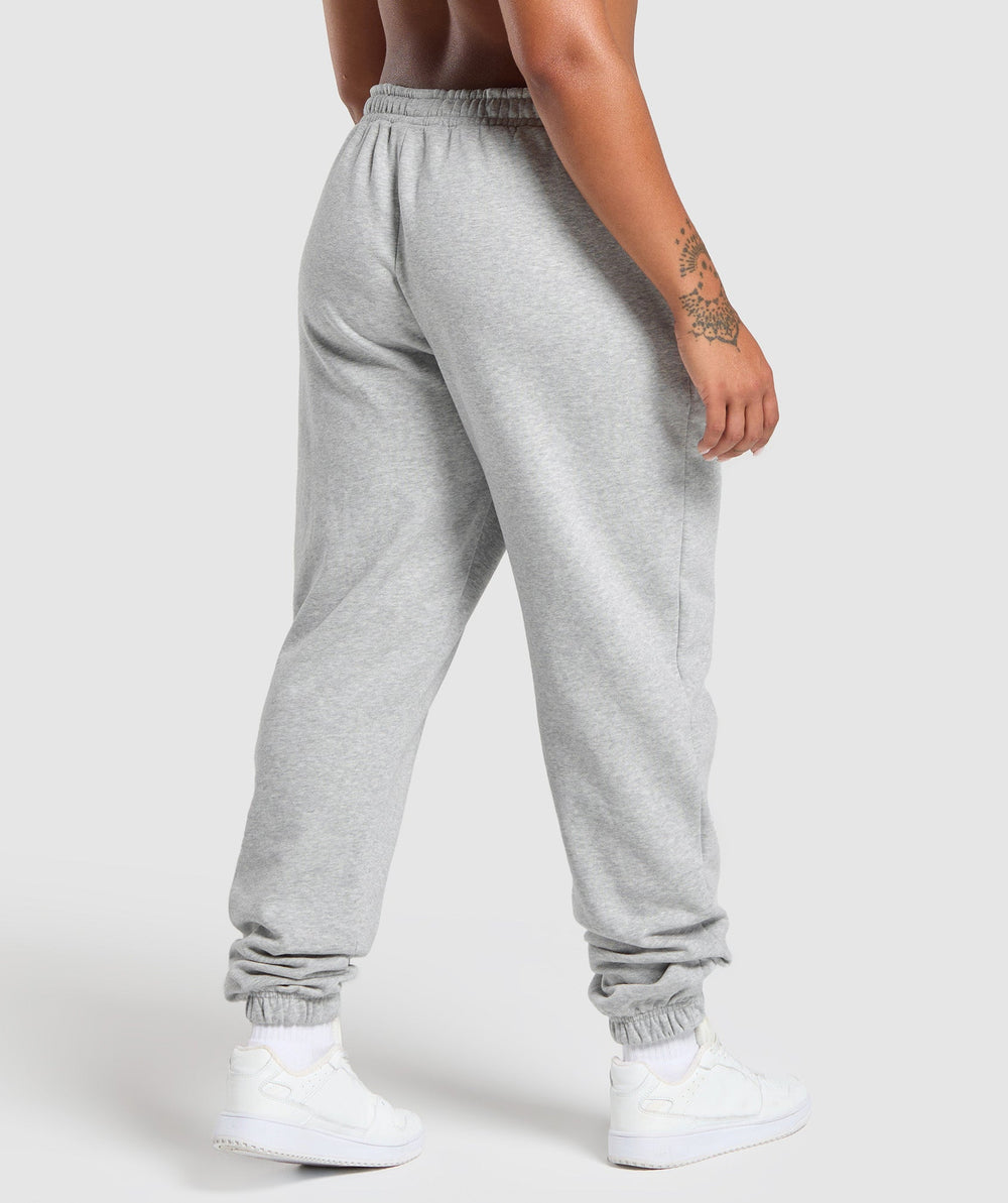 Strength Department Graphic Joggers Light Grey Core Marl