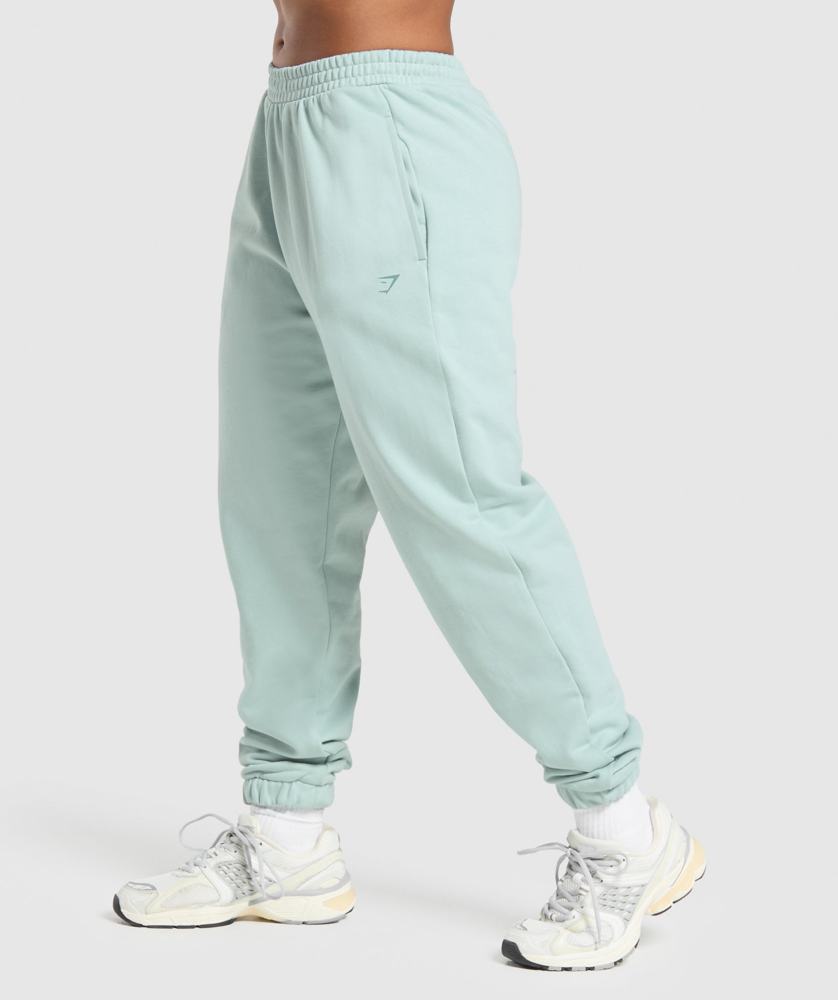 Back Gains Graphic Joggers Morning Blue