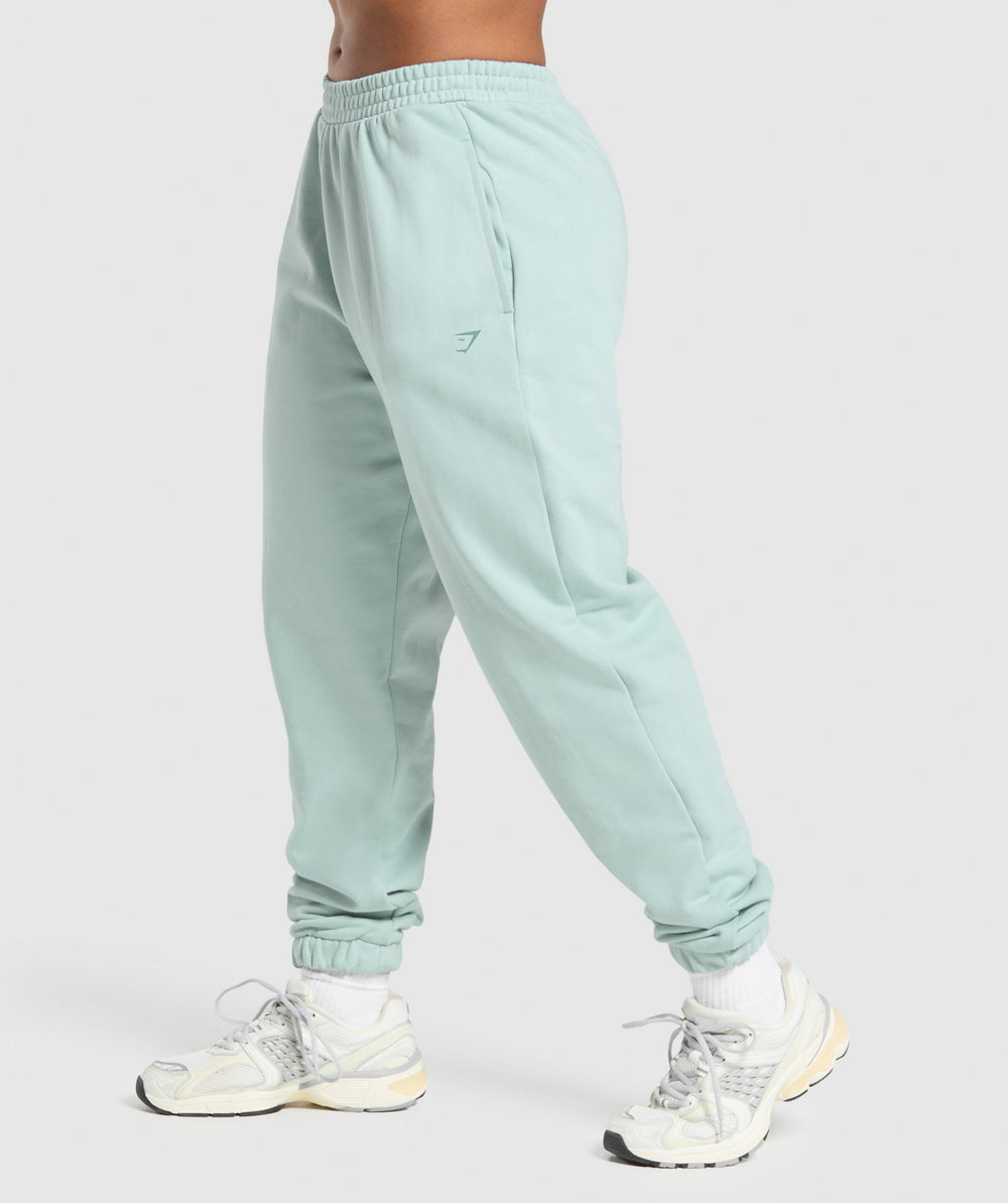 Back Gains Graphic Joggers Morning Blue