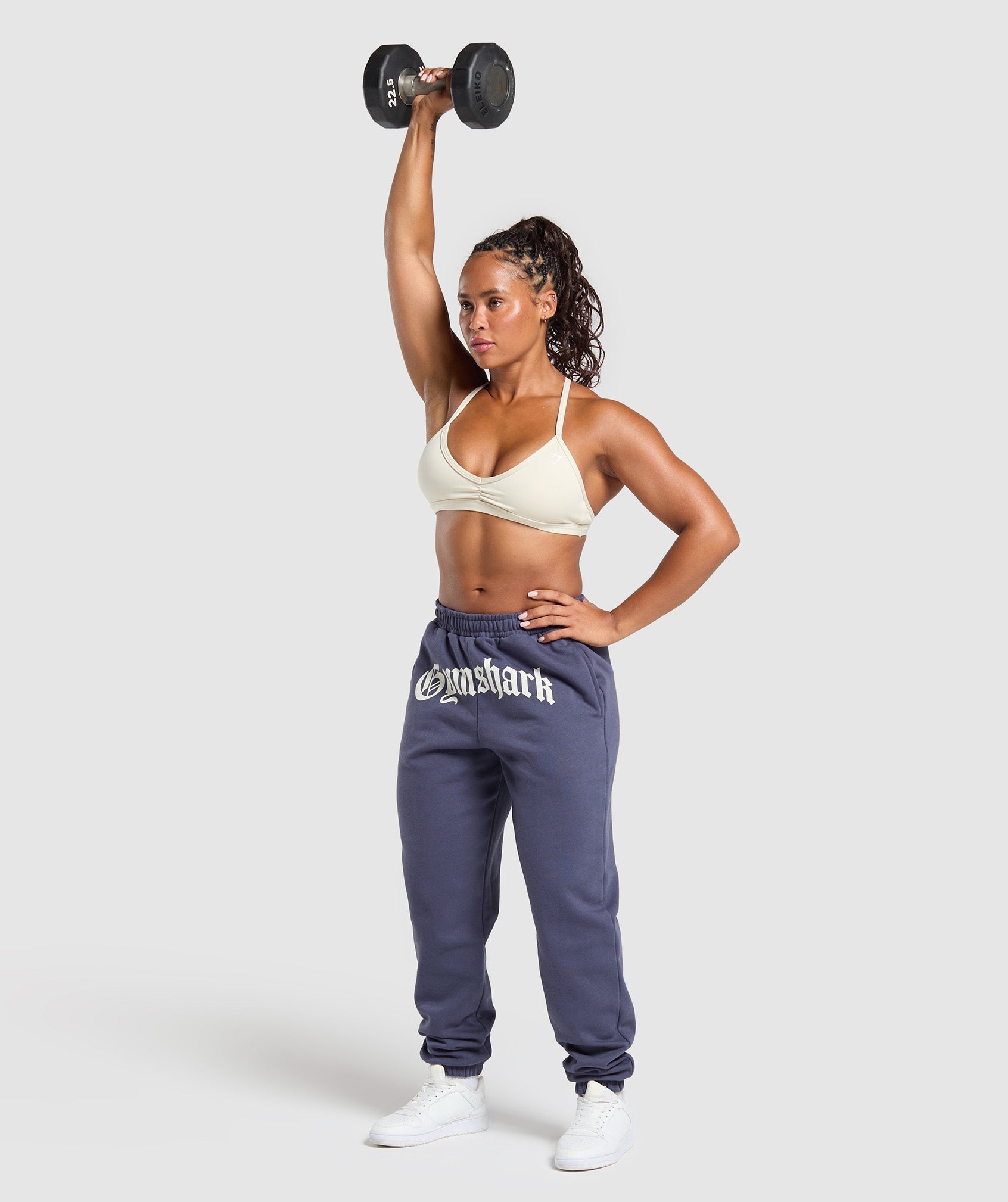 Strength Department Graphic Joggers Weighted Purple