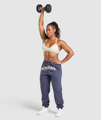 Strength Department Graphic Joggers Weighted Purple