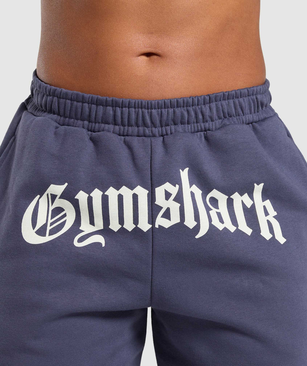 Strength Department Graphic Joggers Weighted Purple