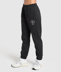Lifestyle Club Graphic Joggers Black