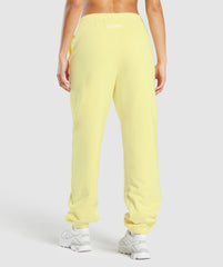Cosy Fleece Joggers Refresh Yellow