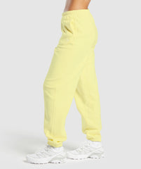 Cosy Fleece Joggers Refresh Yellow