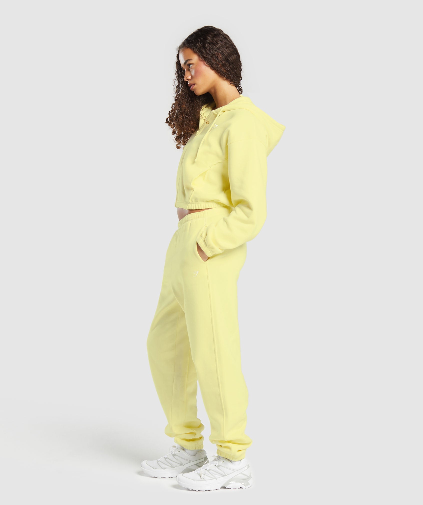 Cosy Fleece Joggers Refresh Yellow