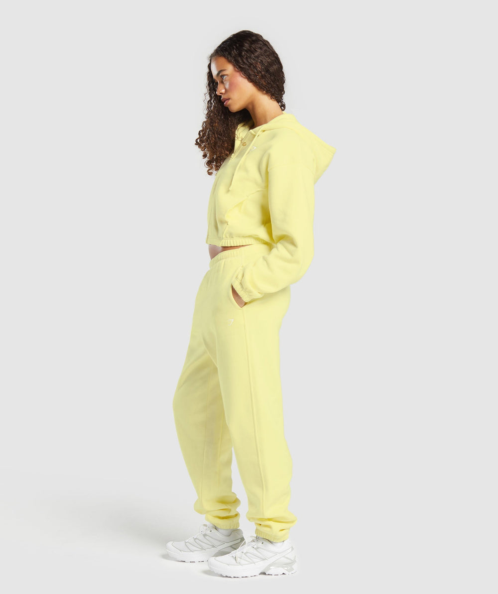 Cosy Fleece Joggers Refresh Yellow
