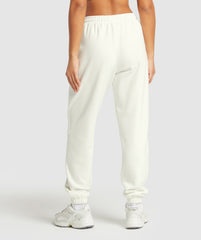 Training Fleece Joggers Soft White
