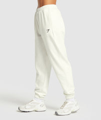 Training Fleece Joggers Soft White