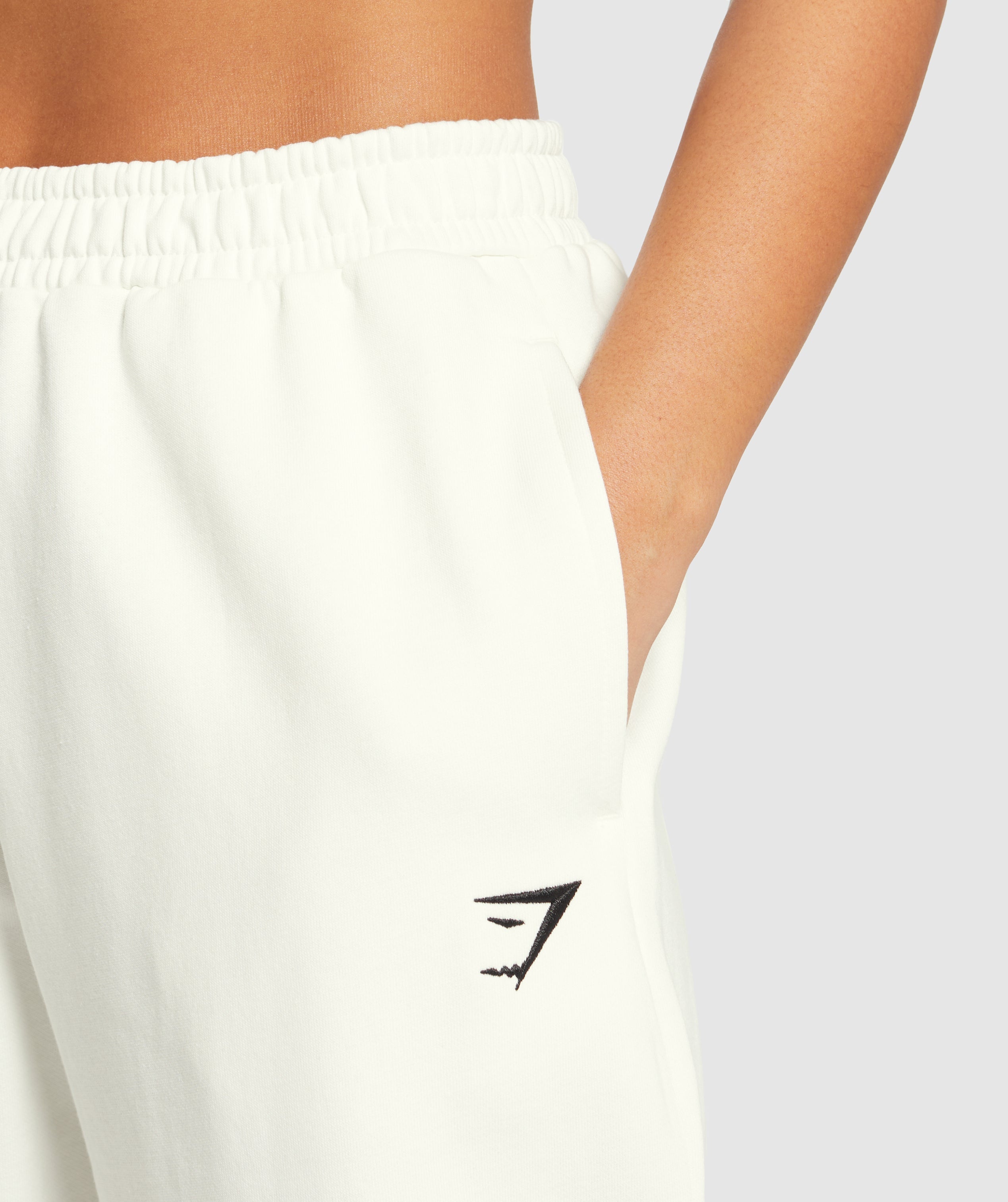 Training Fleece Joggers Soft White