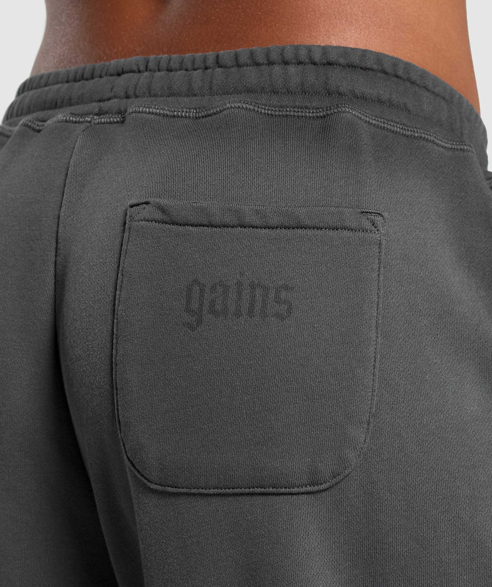 Gains Washed Loopback Joggers Grey