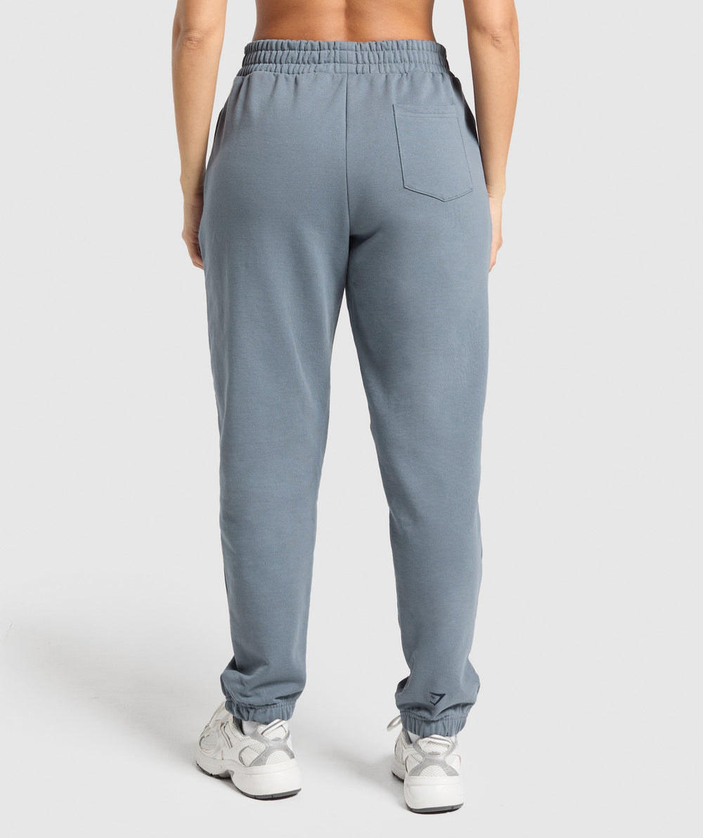 Campus Classics Graphic Joggers Iron Blue