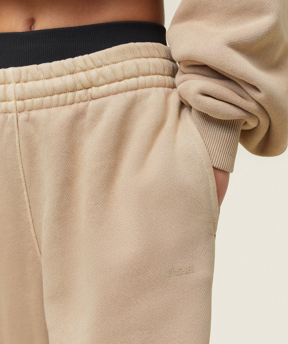 everywear Relaxed Joggers Deep Beige