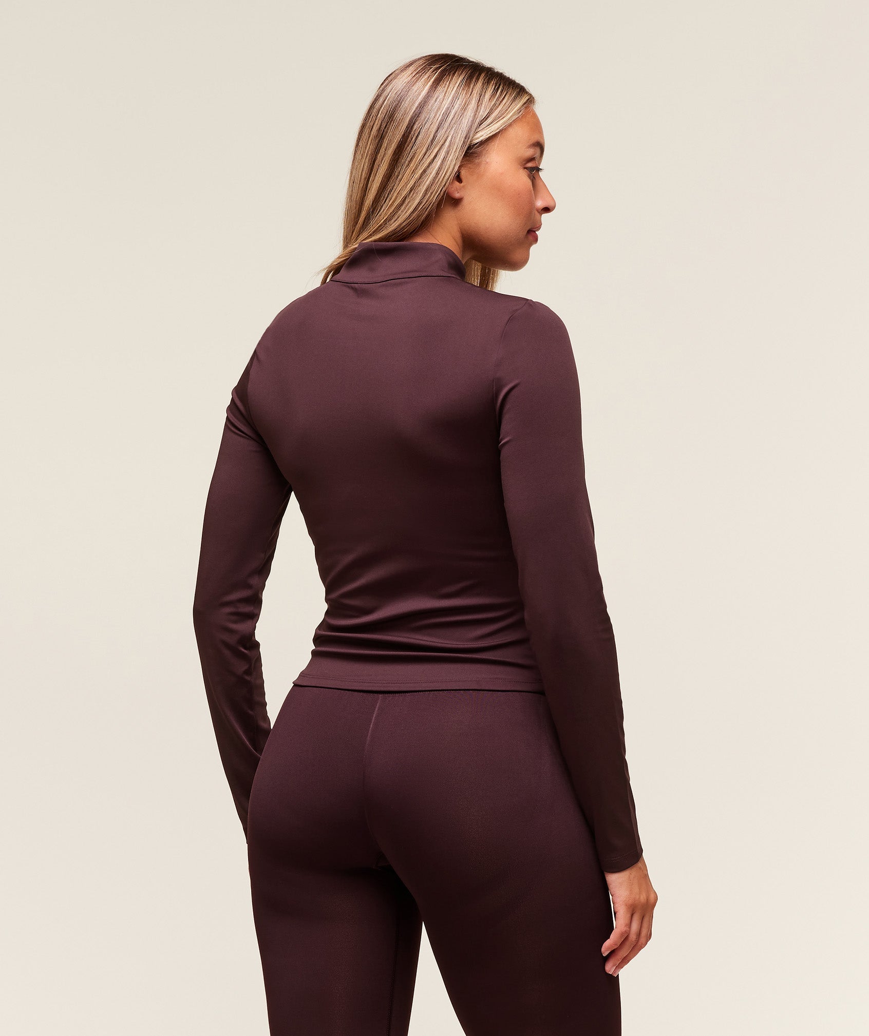 Training Zip Up Jacket Cherry Purple
