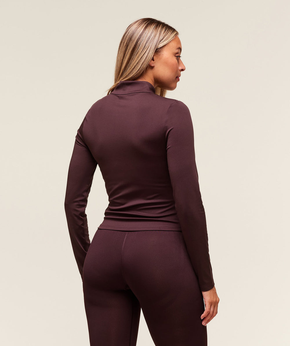 Training Zip Up Jacket Cherry Purple