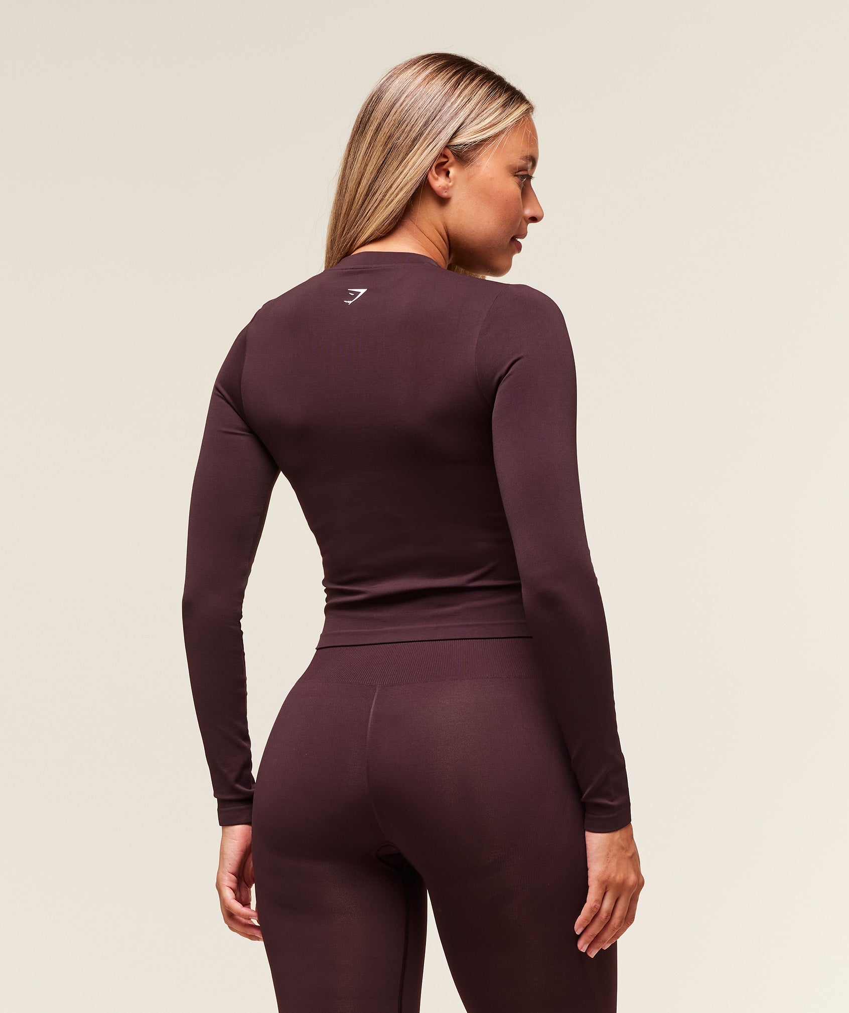 Everyday Seamless Zip Tracktop Cherry Purple