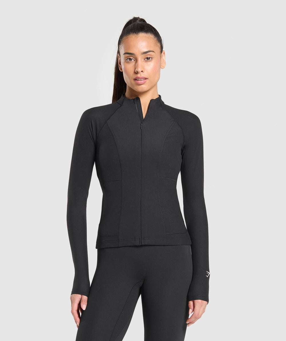 Conditioning Full Zip Jacket Black